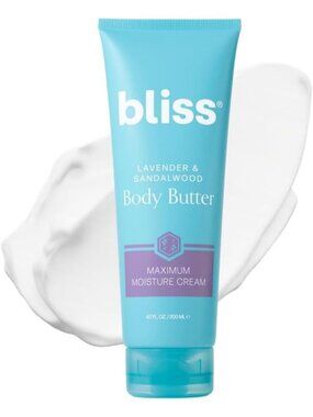 Luxurious Lavender Sandalwood Body Butter - Deep Moisture Cream for Dry Skin
